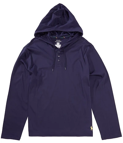 Polo Ralph Lauren Long Sleeve Mercerized Sleep Hoodie