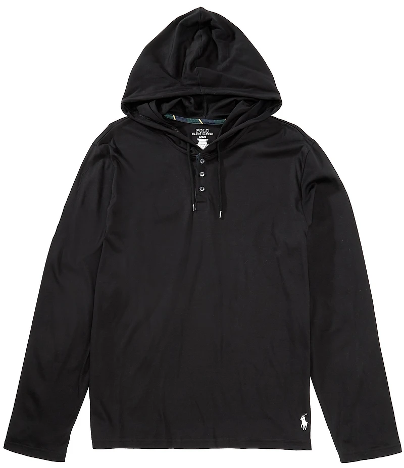 Polo Ralph Lauren Long Sleeve Mercerized Sleep Hoodie