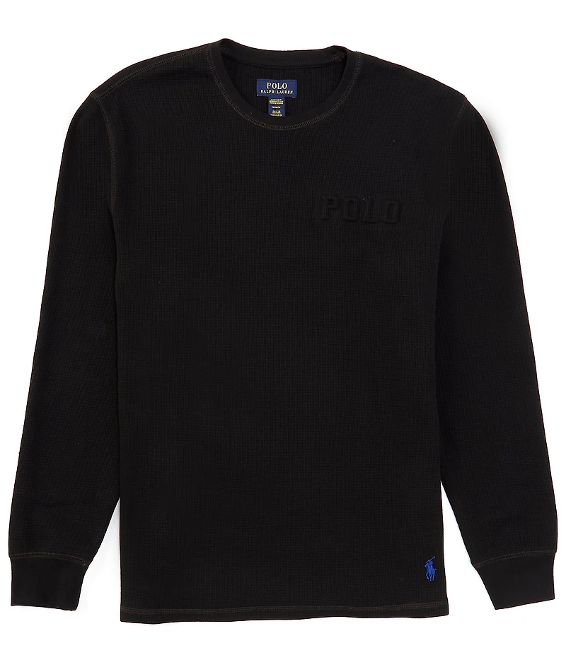 Polo Ralph Lauren Long Sleeve Waffle Knit Sleep T-Shirt