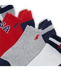 Polo Ralph Lauren Low-Cut Socks 6-Pack