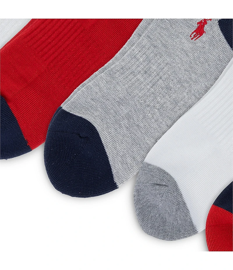 Polo Ralph Lauren Low-Cut Socks 6-Pack