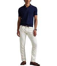 Polo Ralph Lauren Lux Cotton Sweater Short Sleeve Polo Shirt