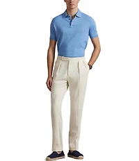 Polo Ralph Lauren Lux Cotton Sweater Short Sleeve Polo Shirt