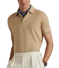 Polo Ralph Lauren Lux Cotton Sweater Short Sleeve Polo Shirt