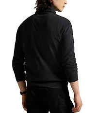 Polo Ralph Lauren Luxury Jersey Shawl Collar Long Sleeve Pullover