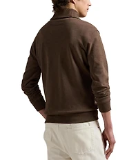 Polo Ralph Lauren Luxury Jersey Shawl Collar Long Sleeve Pullover