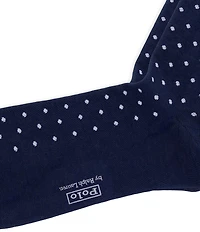 Polo Ralph Lauren Marino Wool Dot Dress Socks