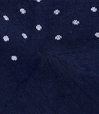 Polo Ralph Lauren Marino Wool Dot Dress Socks