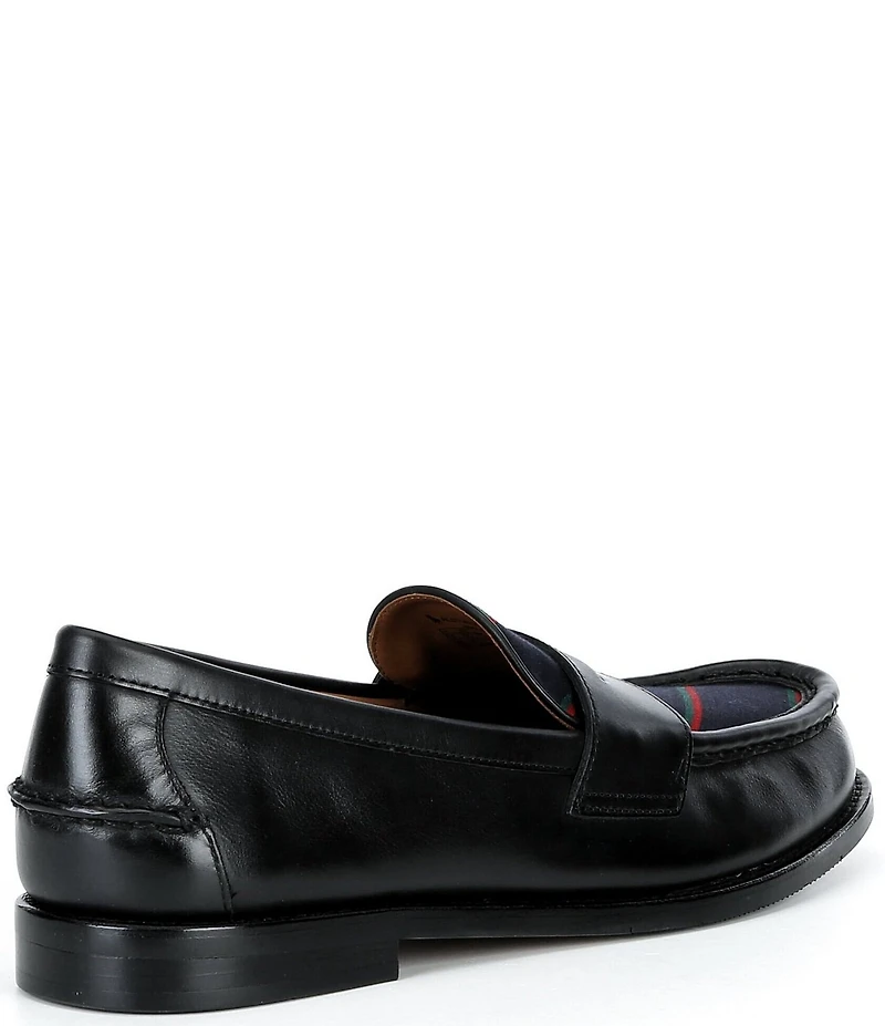 Polo Ralph Lauren Men's Alston Leather Inset Stripe Wool Penny Loafers