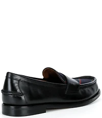 Polo Ralph Lauren Men's Alston Leather Inset Stripe Wool Penny Loafers