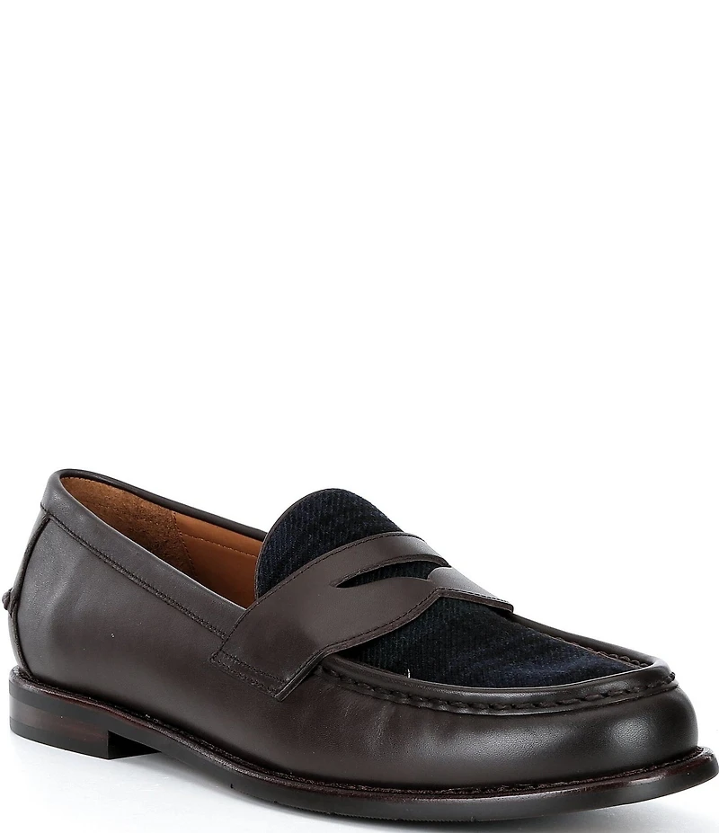 Polo Ralph Lauren Men's Alston Plaid Penny Loafers