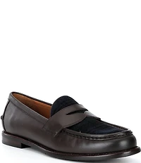 Polo Ralph Lauren Men's Alston Plaid Penny Loafers