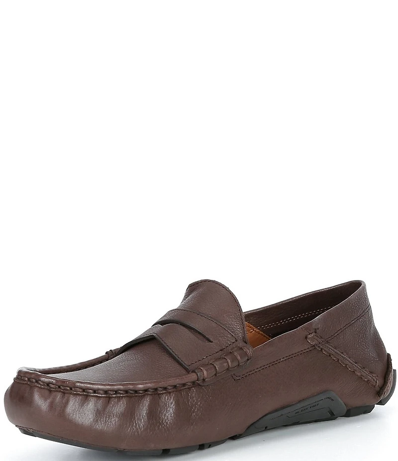 Polo Ralph Lauren Men's Anders Leather Collapsible Heel Penny Loafers