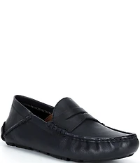 Polo Ralph Lauren Men's Anders Leather Collapsible Heel Penny Loafers