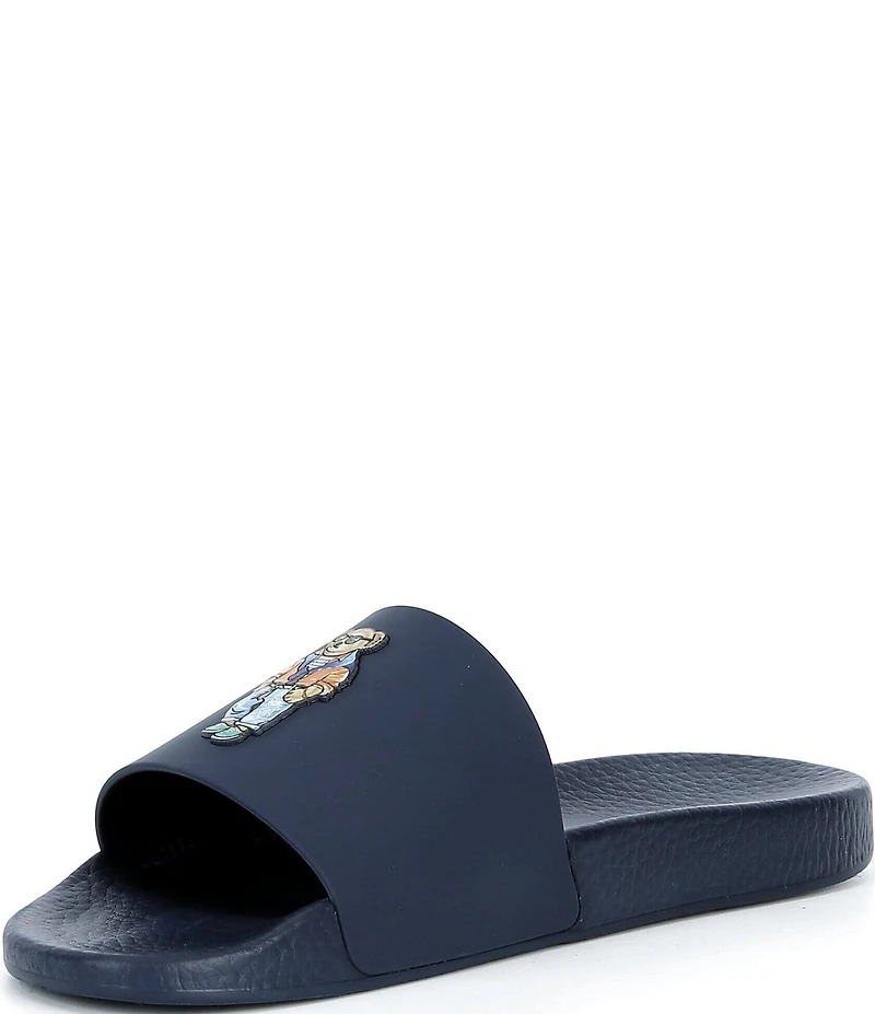 Polo Ralph Lauren Men's Beach Shop Bear Slide Sandals