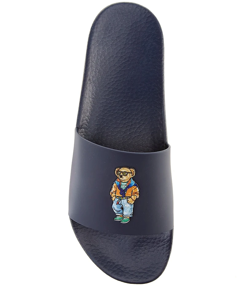 Polo Ralph Lauren Men's Beach Shop Bear Slide Sandals
