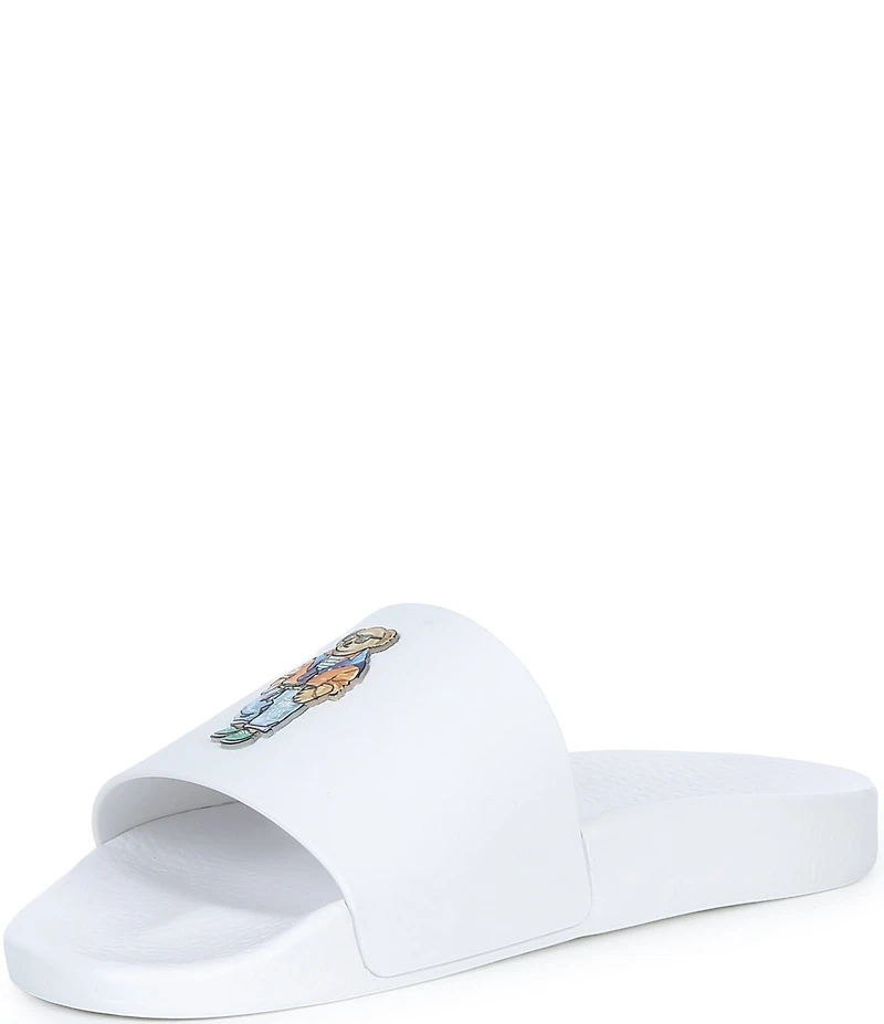 Polo Ralph Lauren Men's Beach Shop Bear Slide Sandals