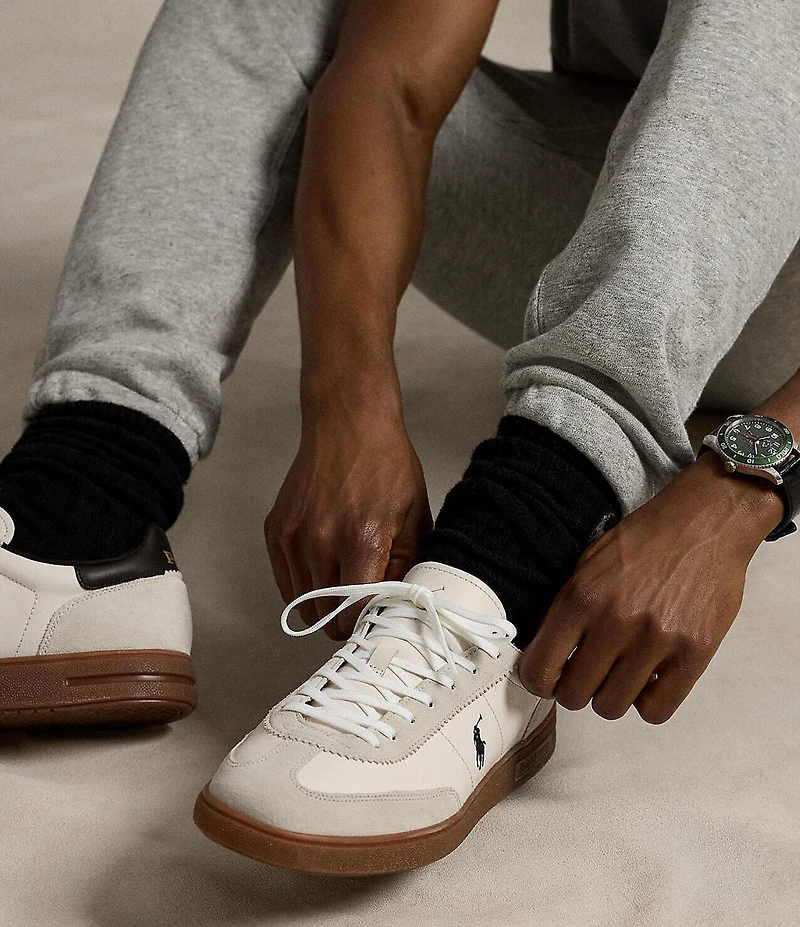 Polo Ralph Lauren Men's Bedford Gum Sole Sneakers