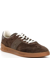 Polo Ralph Lauren Men's Heritage Aera Suede Logo Sneakers