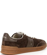 Polo Ralph Lauren Men's Heritage Aera Suede Logo Sneakers