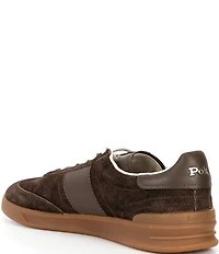 Polo Ralph Lauren Men's Heritage Aera Suede Logo Sneakers