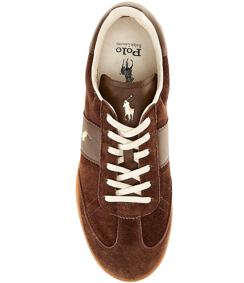 Polo Ralph Lauren Men's Heritage Aera Suede Logo Sneakers