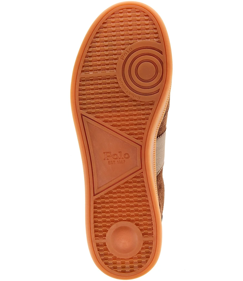 Polo Ralph Lauren Men's Heritage Aera Suede Logo Sneakers