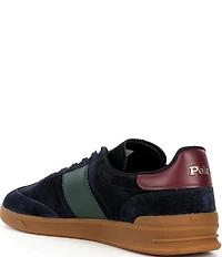 Polo Ralph Lauren Men's Heritage Aera Suede Logo Sneakers