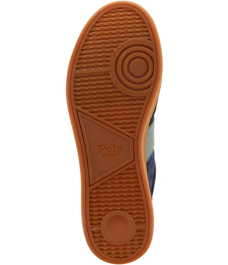 Polo Ralph Lauren Men's Heritage Aera Suede Logo Sneakers