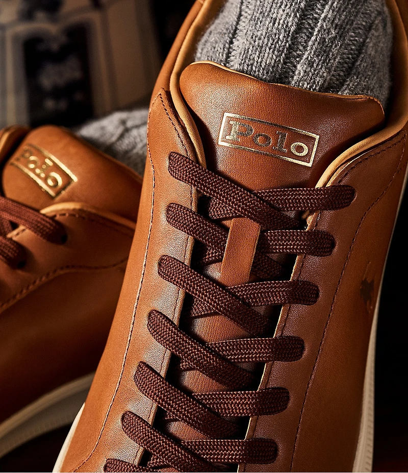 Polo Ralph Lauren Men's Heritage Court Casual Sneakers