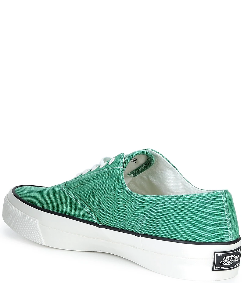 Polo Ralph Lauren Men's Keaton Washed Canvas Sneakers