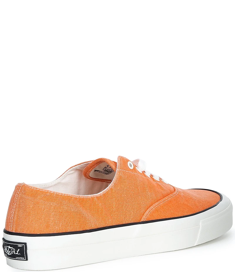 Polo Ralph Lauren Men's Keaton Washed Canvas Sneakers