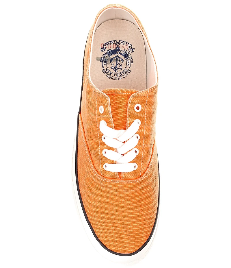 Polo Ralph Lauren Men's Keaton Washed Canvas Sneakers