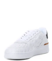 Polo Ralph Lauren Men's Masters Court Logo Leather Sneakers