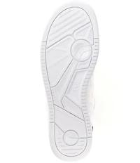 Polo Ralph Lauren Men's Masters Court Embossed Logo Leather Sneakers