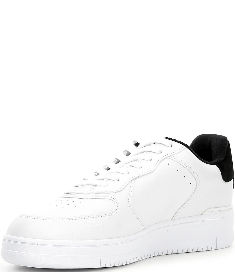 Polo Ralph Lauren Men's Masters Court Napa Tumbled Leather Sneakers