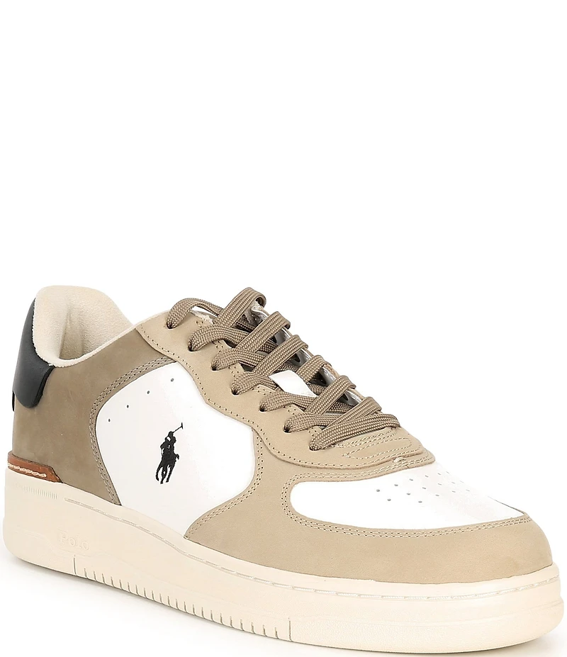 Polo Ralph Lauren Men's Masters Court Nubuck Sneakers
