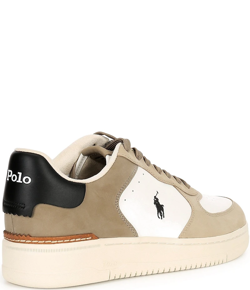 Polo Ralph Lauren Men's Masters Court Nubuck Sneakers