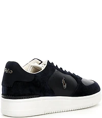 Polo Ralph Lauren Men's Masters Court Suede Leather Sneakers