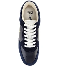 Polo Ralph Lauren Men's Masters Court Suede Leather Sneakers