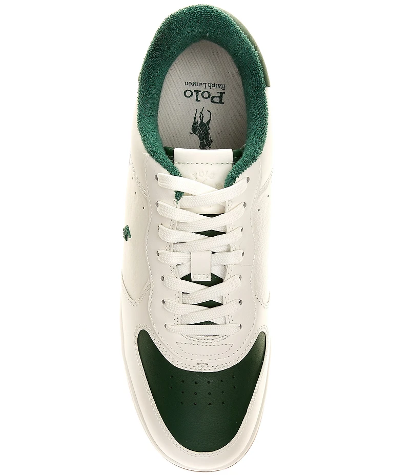 Polo Ralph Lauren Men's Masters Court Leather Sneakers