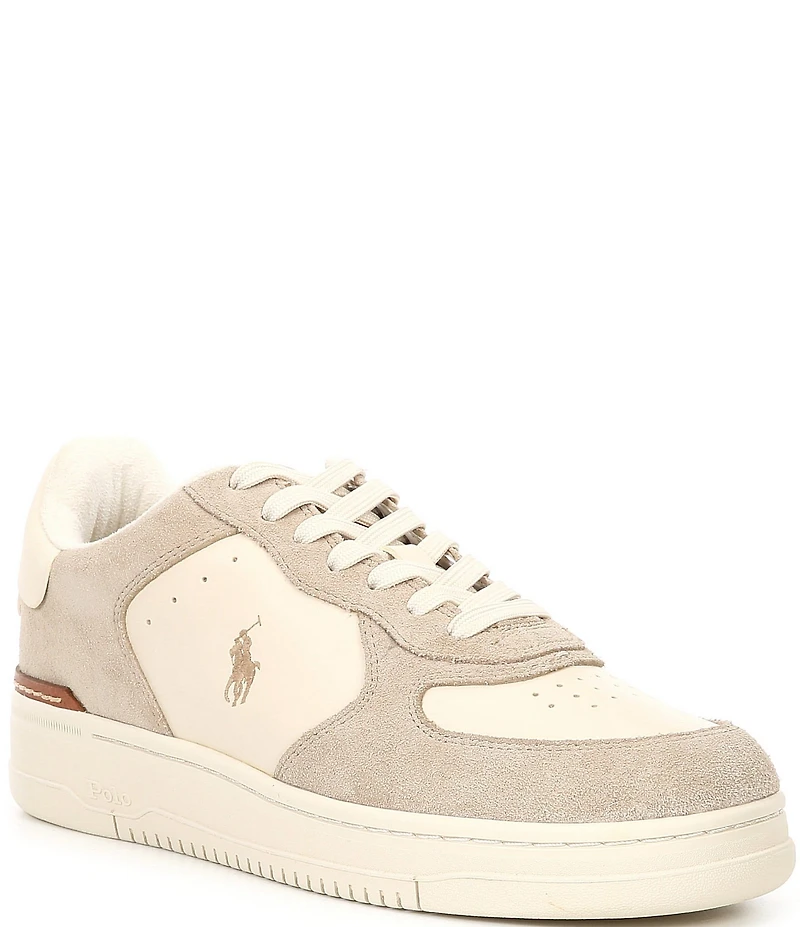 Polo Ralph Lauren Men's Masters Court Suede Sneakers