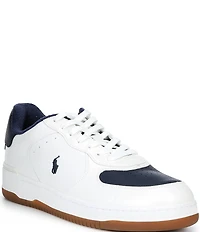 Polo Ralph Lauren Men's Masters Court Leather Sneakers