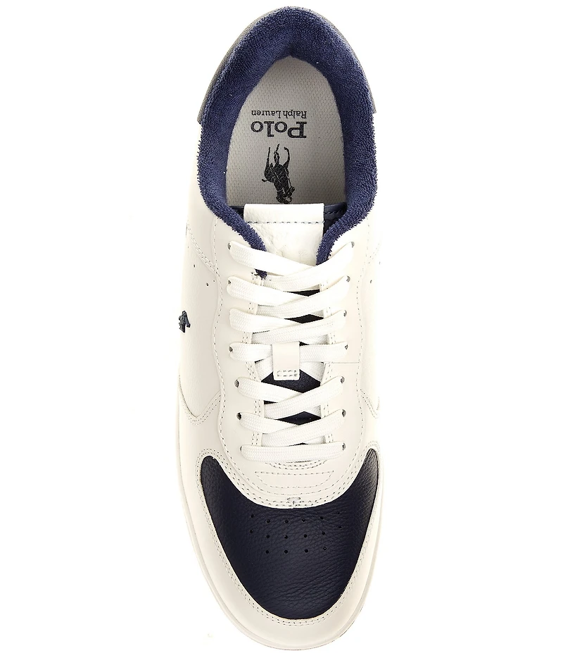 Polo Ralph Lauren Men's Masters Court Leather Sneakers