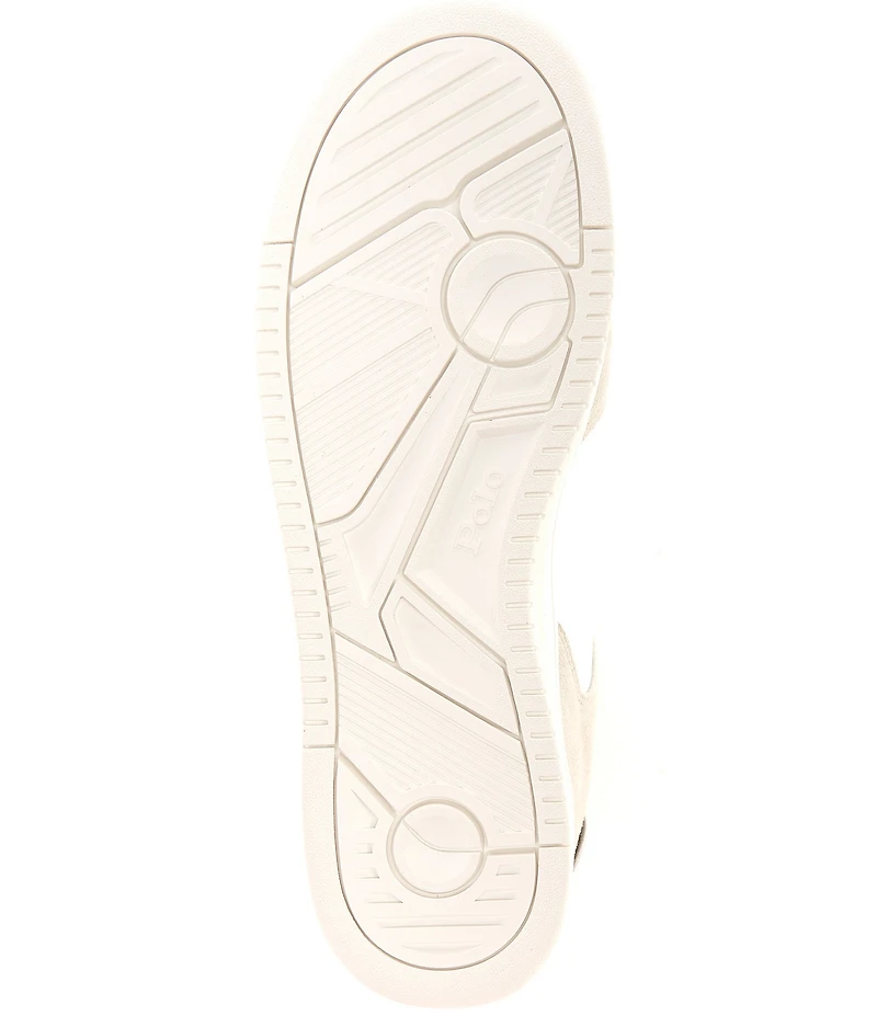 Polo Ralph Lauren Men's Masters Court Suede and Patent Leather Sneakers