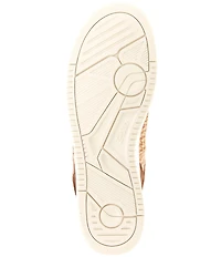 Polo Ralph Lauren Men's Masters Court Suede and Plaid Wool Sneakers