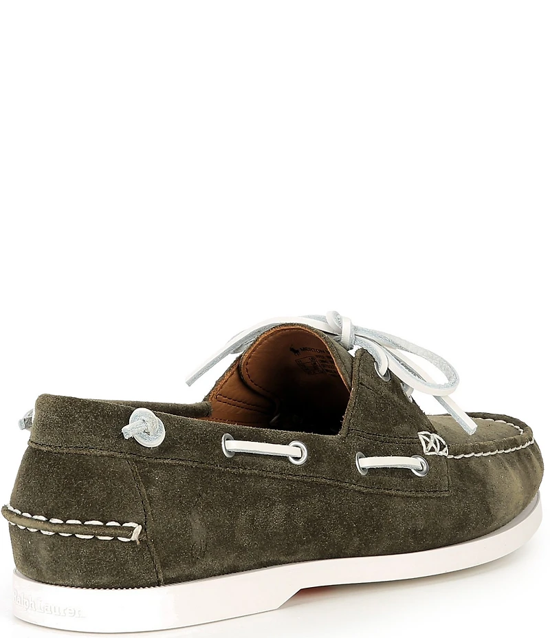 Polo Ralph Lauren Men's Merton Suede Boat Shoes