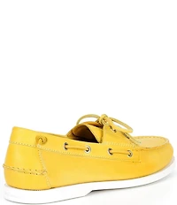Polo Ralph Lauren Men's Merton Dip-Dyed Leather Boat Shoes