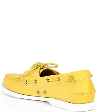 Polo Ralph Lauren Men's Merton Dip-Dyed Leather Boat Shoes