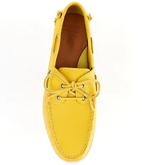Polo Ralph Lauren Men's Merton Dip-Dyed Leather Boat Shoes